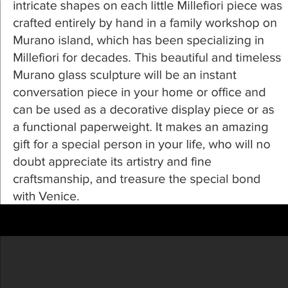 VINTAGE MURANO MILLEFIORI HANDBLOWN PAPERWEIGHT - Picture 10 of 11